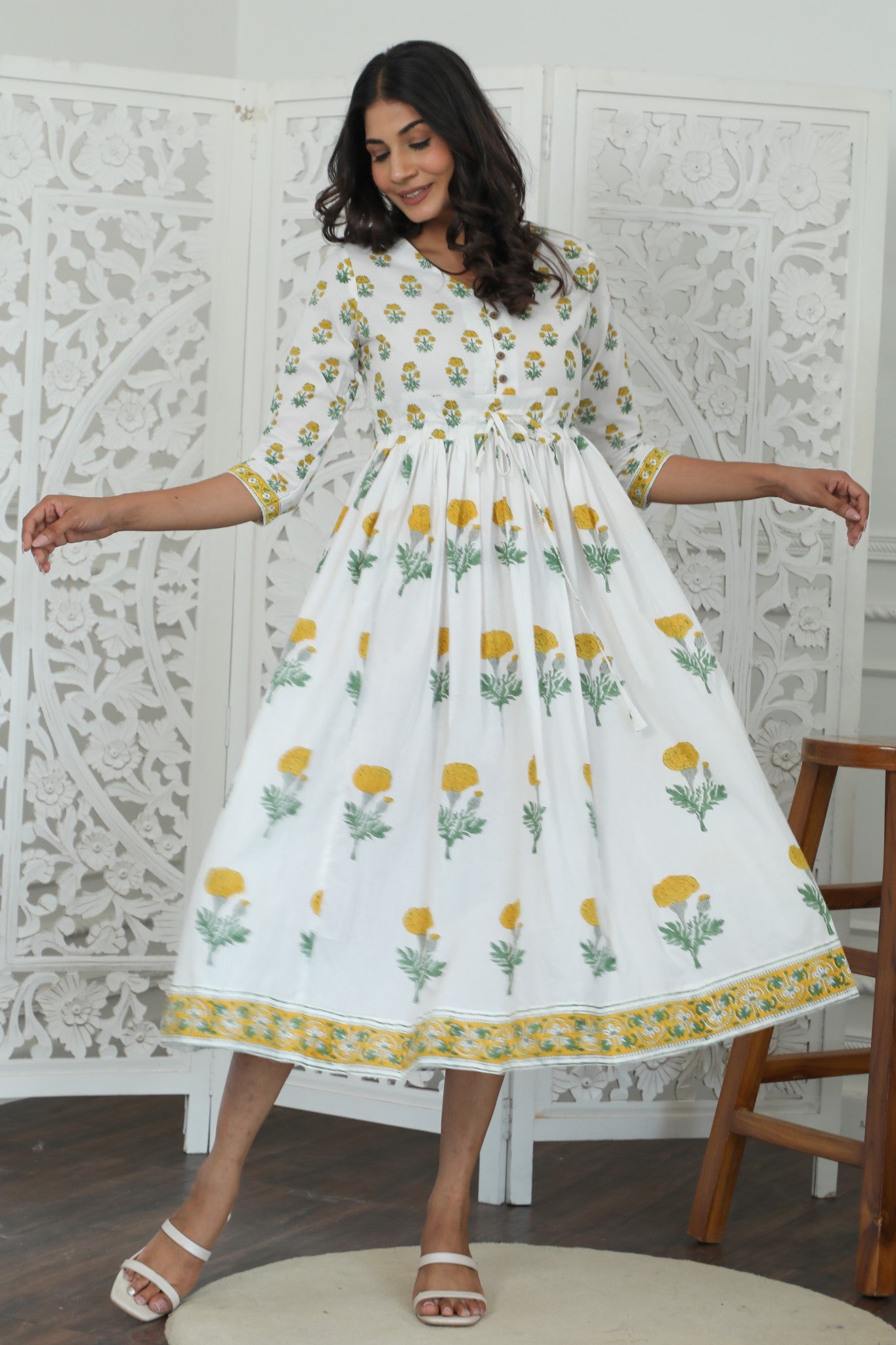 cotton dresses designs Pure Kanchi cotton Anarkali